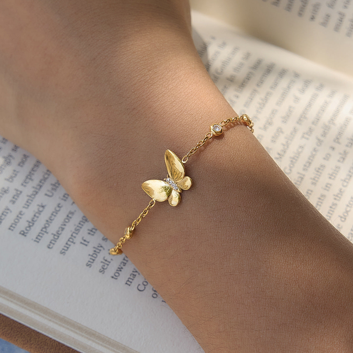 Butterfly bracelet