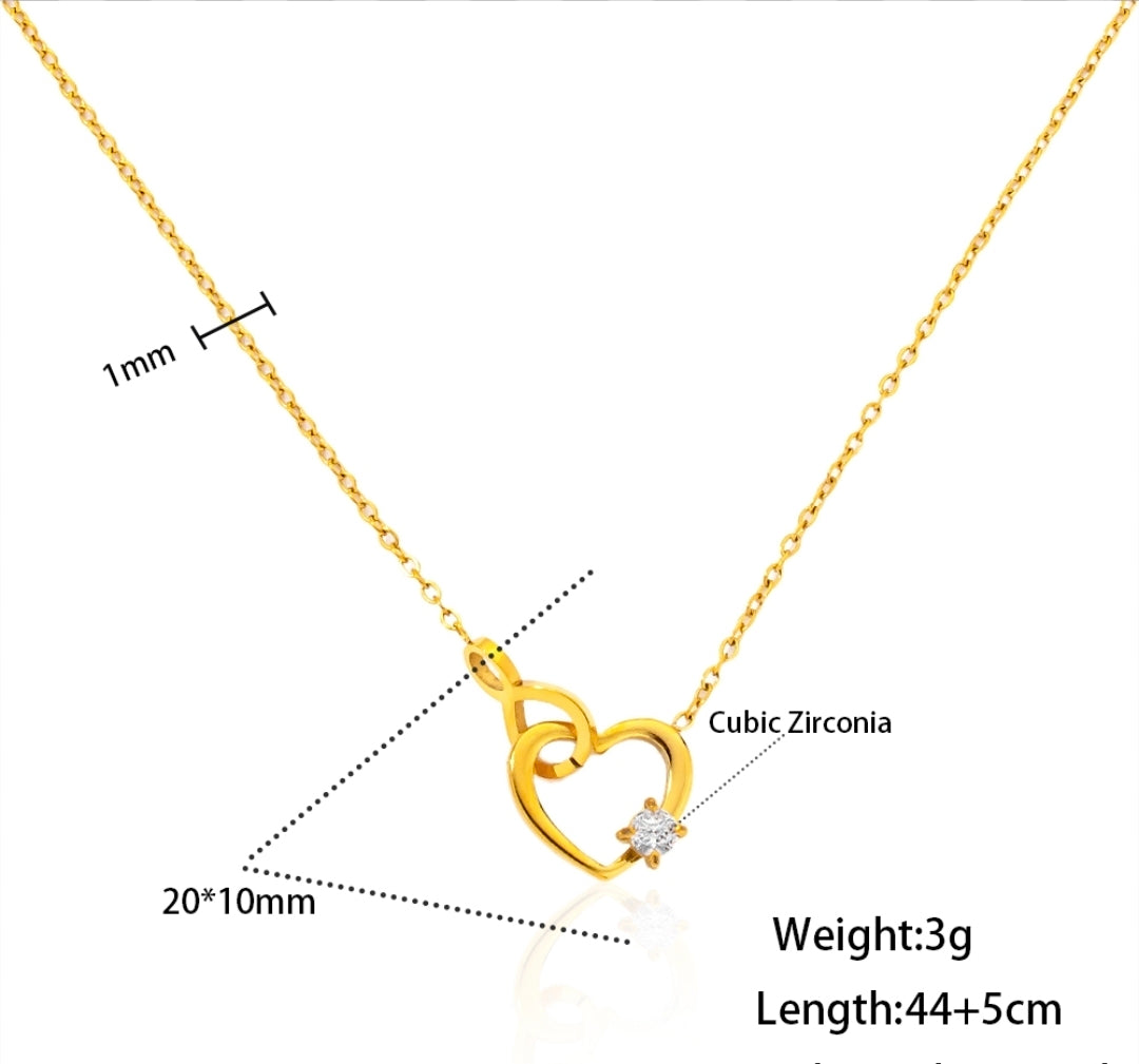 Eternal Hearts Necklace