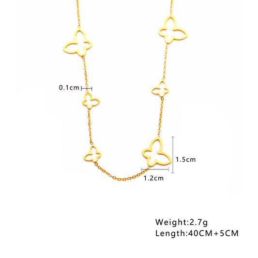 Butterfly necklase