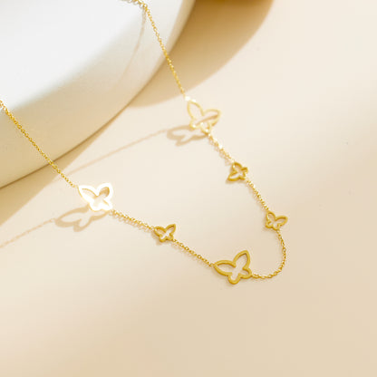 Butterfly necklase