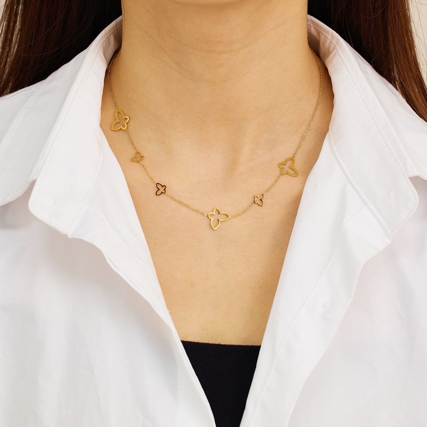 Butterfly necklase