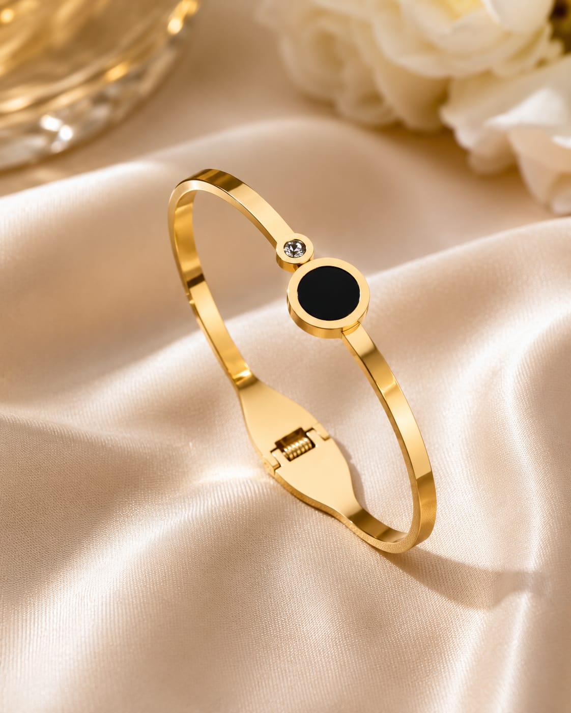 Midnight Charm Bangle