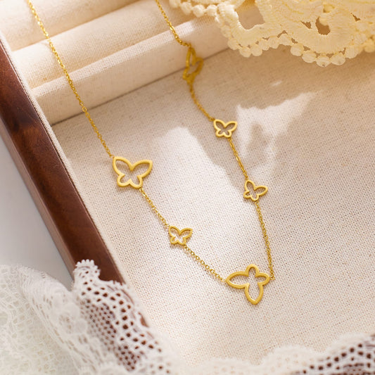 Butterfly necklase