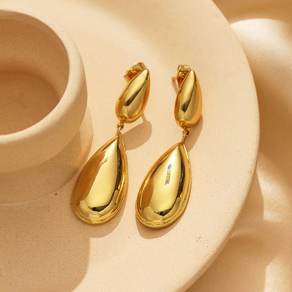 Raindrop ear ring