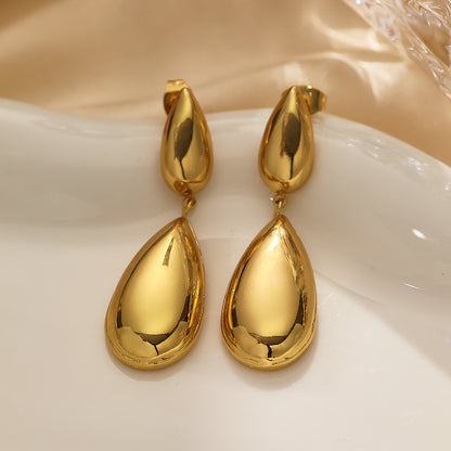 Raindrop ear ring