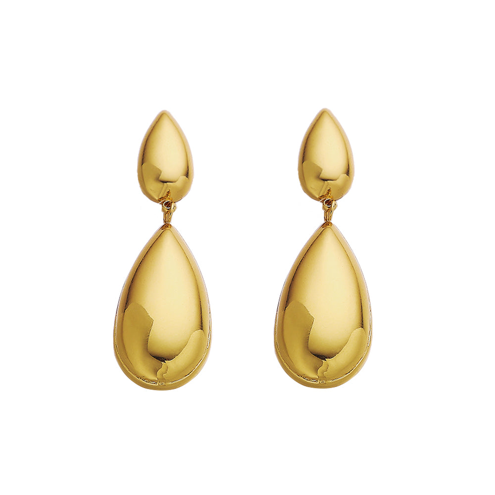 Raindrop ear ring