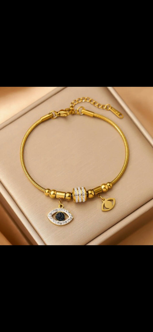 Evil Eye Charm Bracelet
